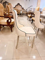 Dinning with 6 Chairs Marble Top