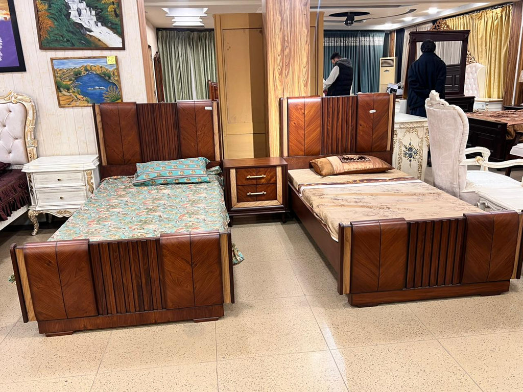 Stripe Single Bed