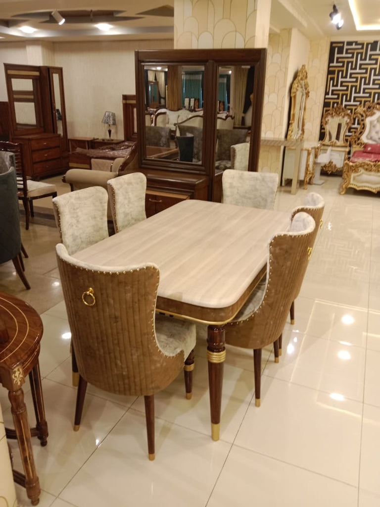 Dinning Table with 6 Chairs