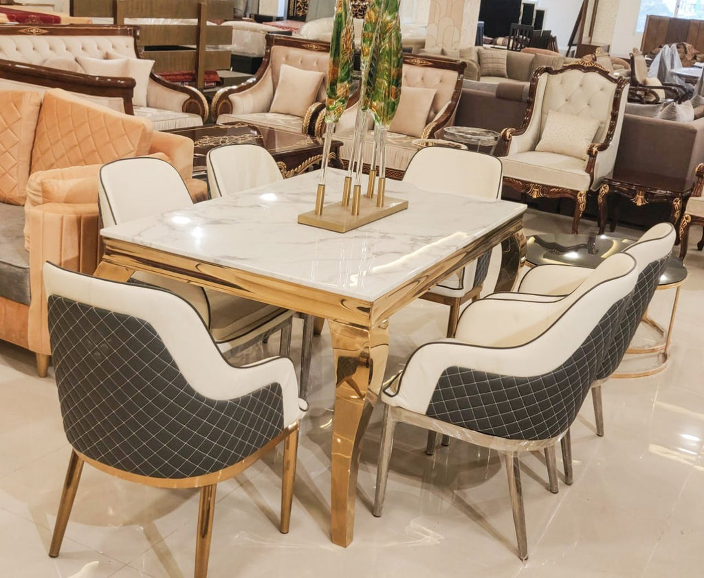 Dinning Table with 6 Chairs