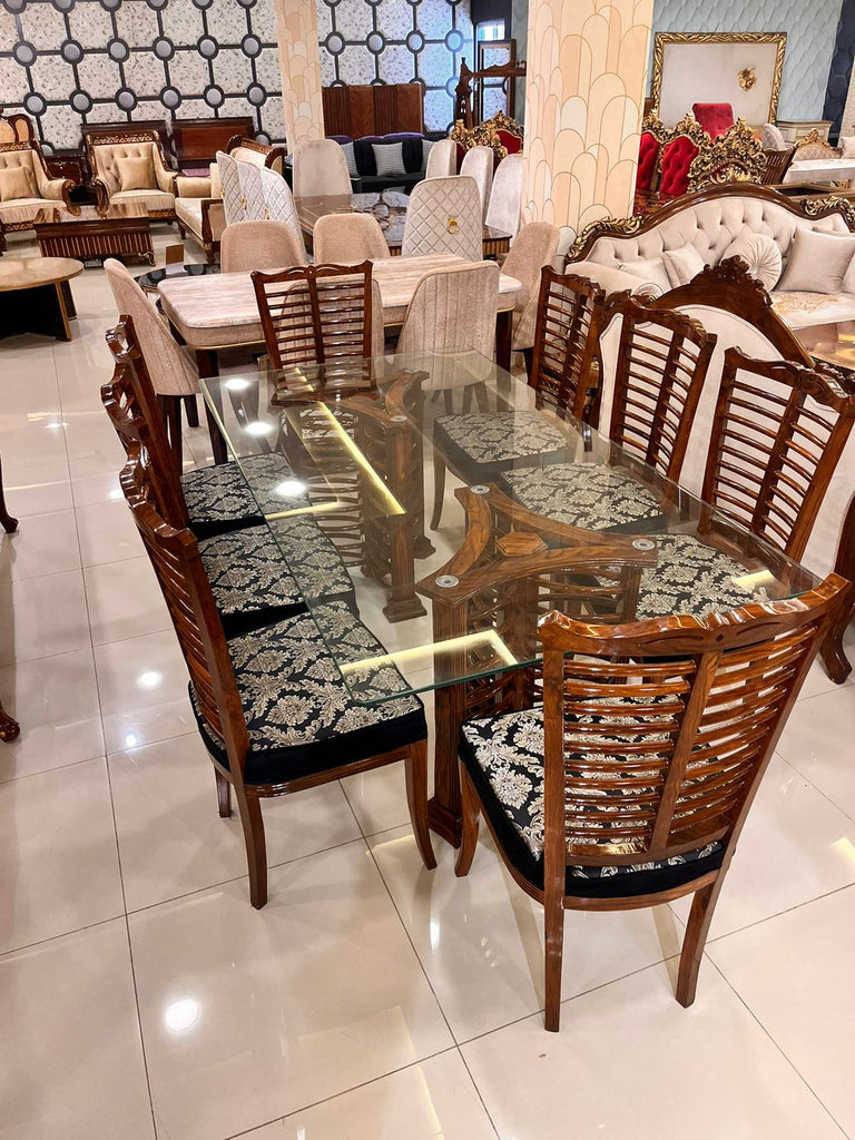 Dinning Table with 8 Chairs