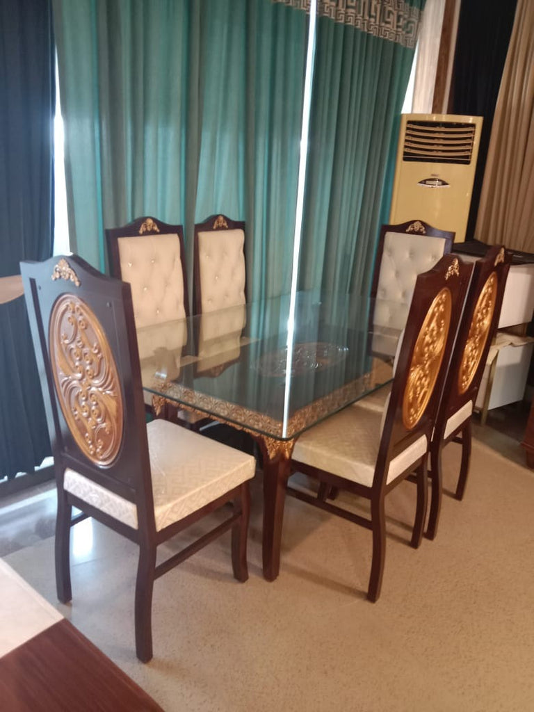 Dinning Table with 6 Chairs